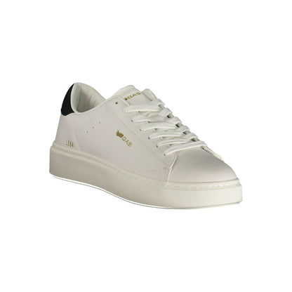Gas White Polyurethane Men Sneaker 1728,67403481248,EU40/US7,EU41/US8,EU42/US9,EU43/US10,EU44/US11,EU45/US12,EU46,Gas,Low Tops - Sneakers - Shoes,Men,New with tags,Shoes,Sneakers - Shoes,White