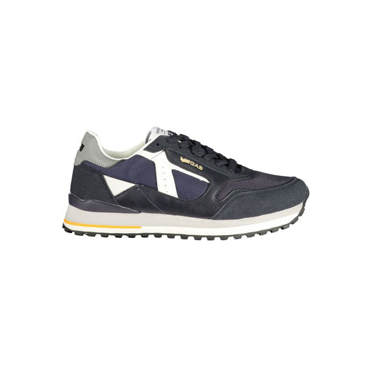 Gas Blue Polyurethane Men Sneaker 1728,67403481248,Athletic - Sneakers - Shoes,Blue,EU40/US7,EU41/US8,EU42/US9,EU43/US10,EU44/US11,EU45/US12,EU46,Gas,Men,New with tags,Shoes,Sneakers - Shoes