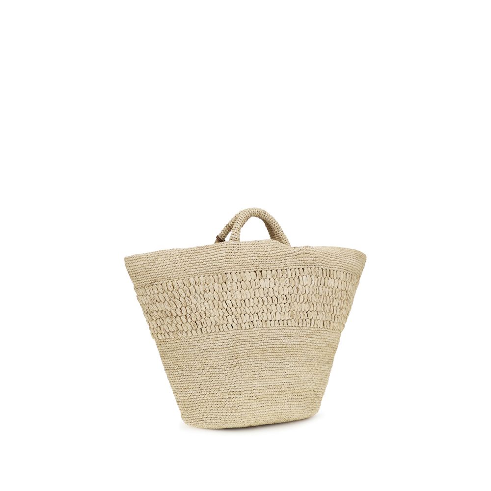 Manebi Beige Raffia Handbag 1728,72470364320,Bags,Beige,Handbags - Bags,Manebi,New with tags,Women