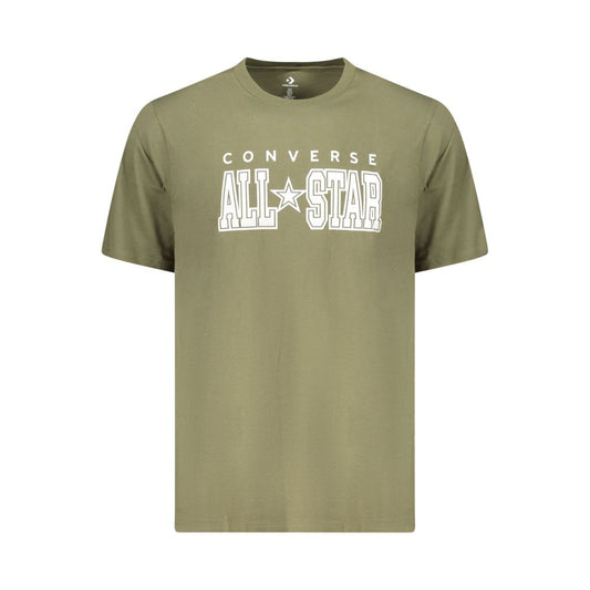 Converse Verde Cotton Men Shirt 1728,67403481248,Clothing,Converse,Green,L,M,Men,New with tags,S,Sportswear - Clothing,T-Shirts - Clothing,T-Shirts - Sportswear - Clothing,XL,XS