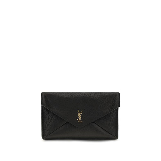 Saint Laurent Black Lamb Ovis Aries Aries Shoulder Bag 1728,72470364320,Bags,Black,New with tags,Saint Laurent,Shoulder Bags - Bags,Women