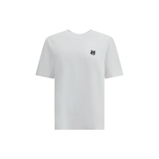 Maison Kitsuné White Cotton T-Shirt 1728,72470364320,Clothing,L,M,Maison Kitsuné,Men,New with tags,S,T-Shirts - Clothing,T-Shirts - T-Shirts - Clothing,White,XL