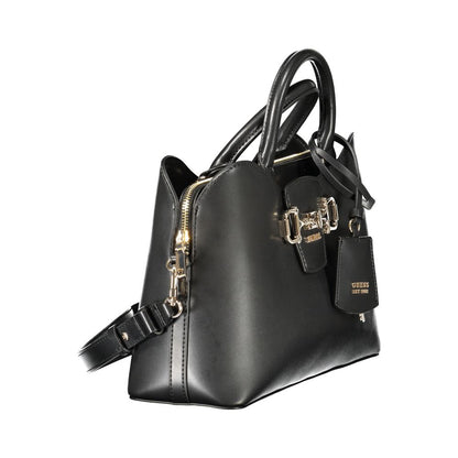 Guess Jeans Black Polyurethane Women's Handbag