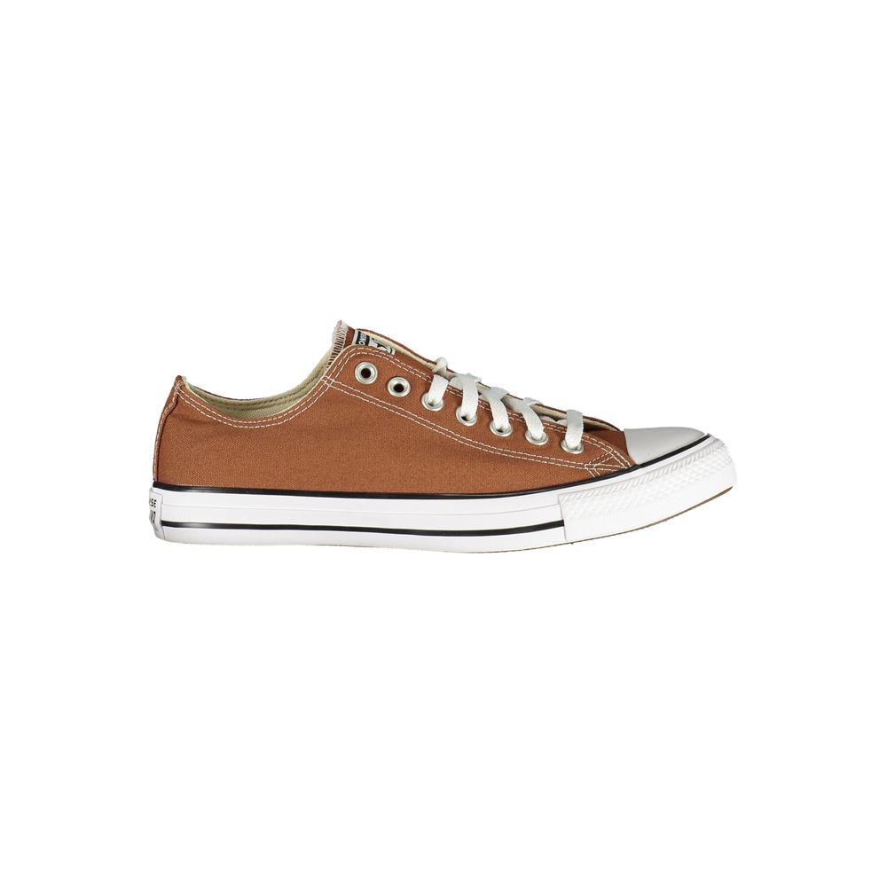 Converse Brown Polyester Low Top Sneakers 1728,67403481248,Brown,Converse,EU42/US9,EU43/US10,EU44/US11,EU45/US12,EU46,Low Tops - Sneakers - Shoes,Men,New with tags,Shoes,Sneakers - Shoes