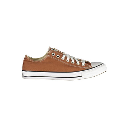 Converse Brown Polyester Low Top Sneakers 1728,67403481248,Brown,Converse,EU42/US9,EU43/US10,EU44/US11,EU45/US12,EU46,Low Tops - Sneakers - Shoes,Men,New with tags,Shoes,Sneakers - Shoes