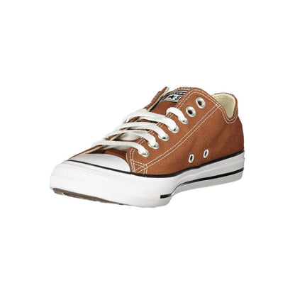 Converse Brown Polyester Low Top Sneakers 1728,67403481248,Brown,Converse,EU42/US9,EU43/US10,EU44/US11,EU45/US12,EU46,Low Tops - Sneakers - Shoes,Men,New with tags,Shoes,Sneakers - Shoes
