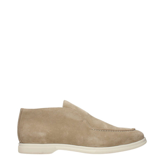Eleventy Beige Leather Ankle Boots 1728,75667636384,Ankle - Boots - Shoes,Beige,Boots - Shoes,Eleventy,EU41/US8,EU44/US11,Men,New with tags,Shoes