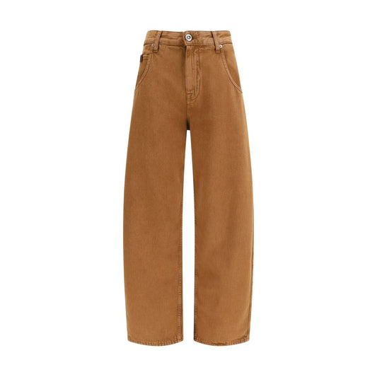 Jacob Cohen Brown Cotton Relaxed Fit Jeans 1728,26,27,28,30,72470364320,Brown,Clothing,Jacob Cohen,Jeans Denim - Clothing,New with tags,Relaxed Fit Jeans - Jeans Denim - Clothing,W25,W29,Women