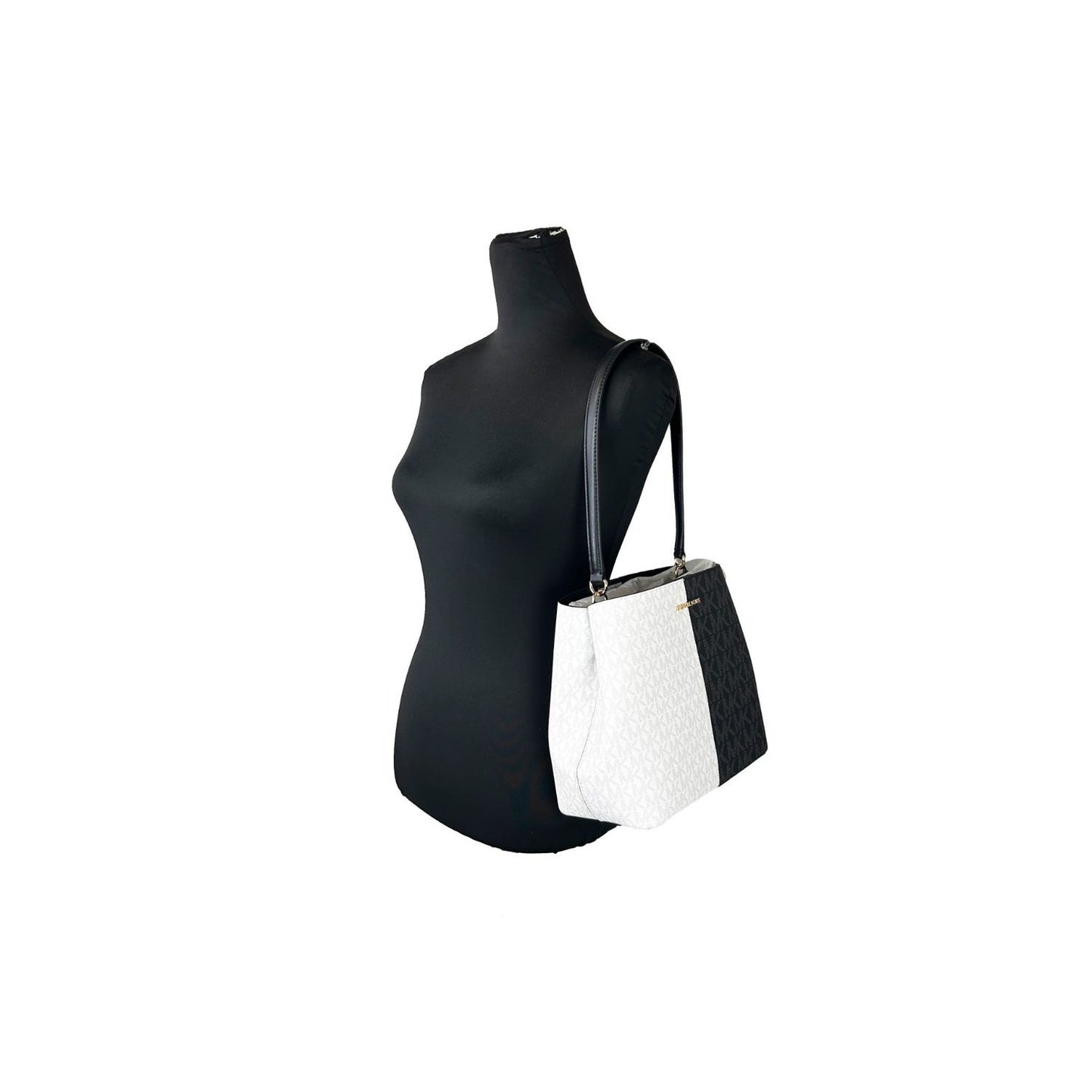 Michael Kors Medium Pratt Signature Bucket Bag