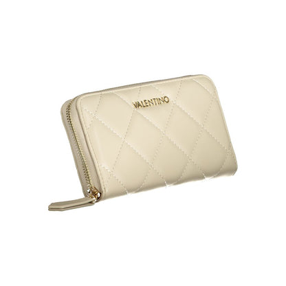 Valentino Beige Polyurethane Women's Wallet
