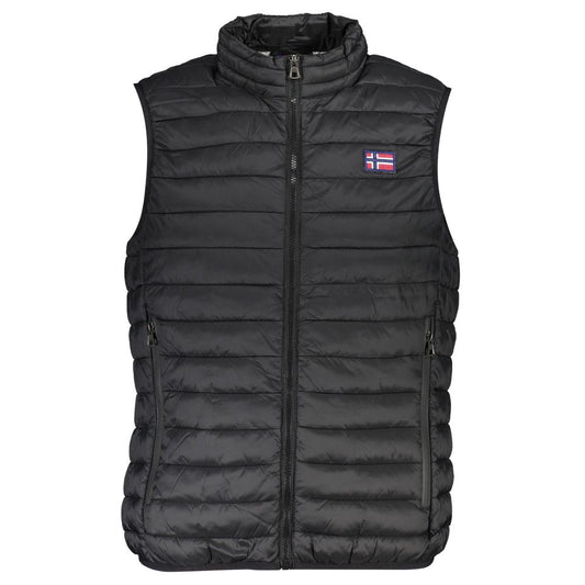Norway 1963 Black Polyester Sleveless Jacket