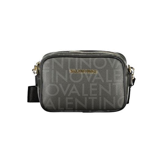 Mario Valentino Black Polyurethane Women's Bag