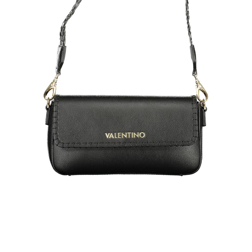Mario Valentino Black Polyurethane Women's Bag