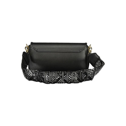 Mario Valentino Black Polyurethane Women's Bag