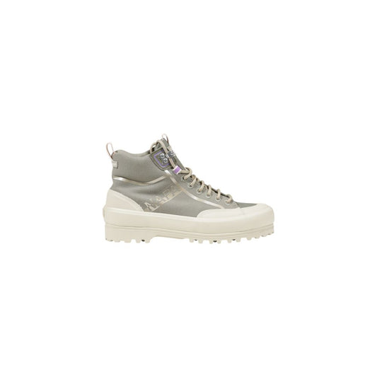 Superga Green Fabric Athletic Sneakers