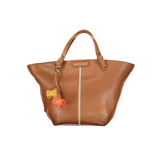 Mario Valentino Brown Polyethylene Handbag