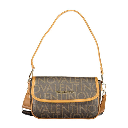 Mario Valentino Brown Polyethylene Handbag