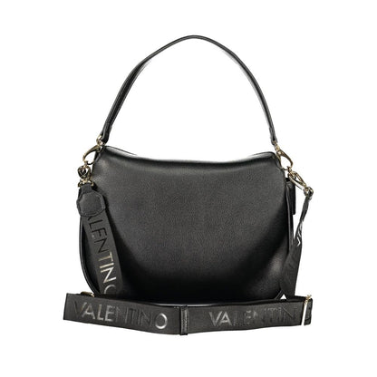 Mario Valentino Black Polyurethane Women's Bag