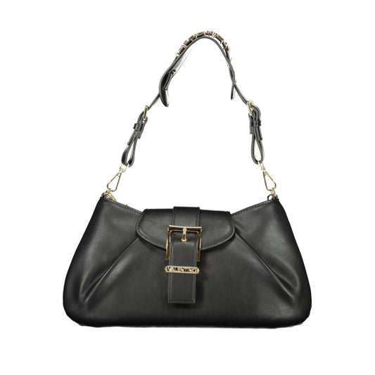 Mario Valentino Black Polyurethane Women's Bag