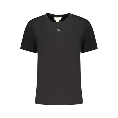 Calvin Klein Black Cotton Womens T-Shirt