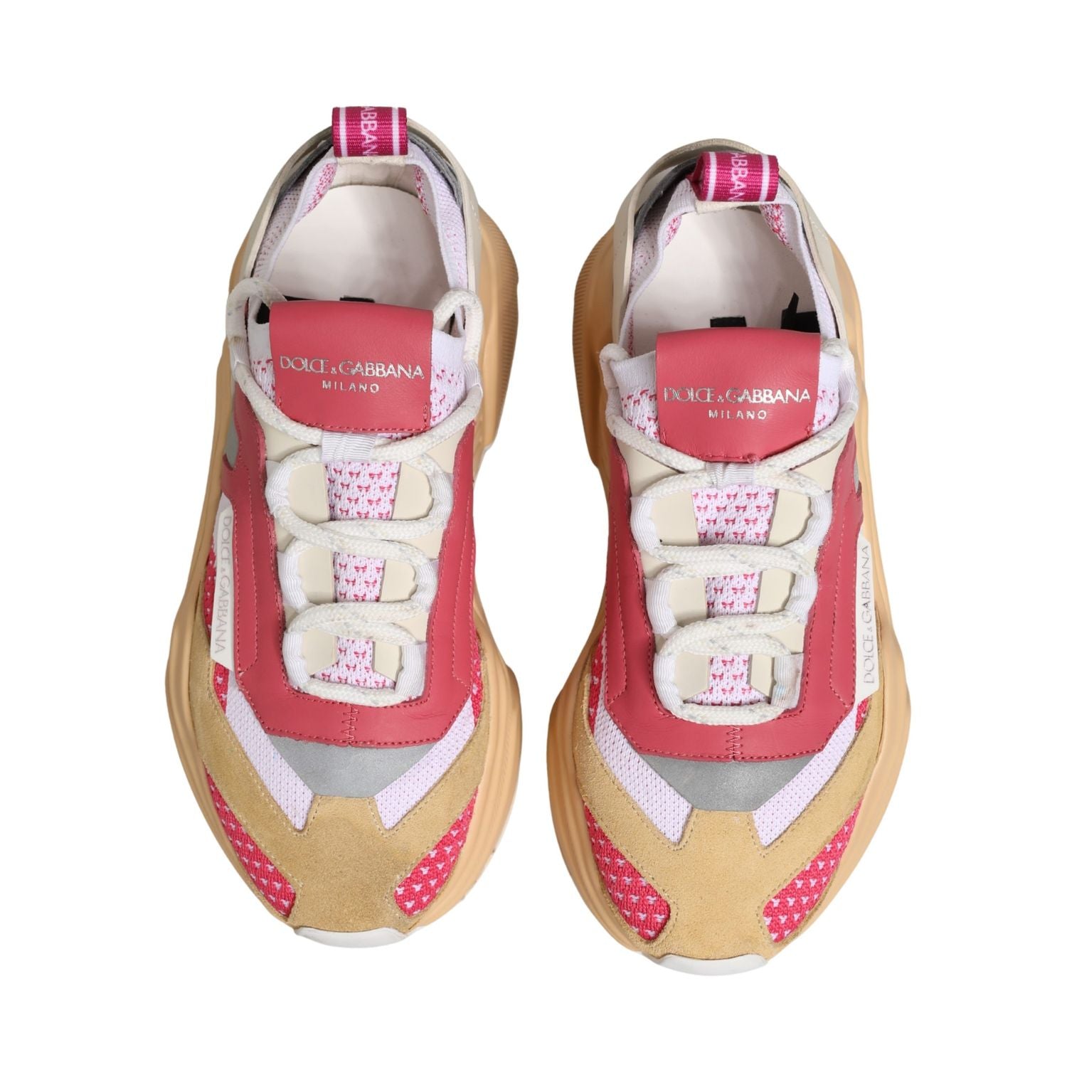 Dolce & Gabbana Multicolor Daymaster Low Top Sneakers Shoes
