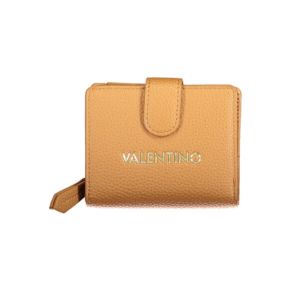 Valentino Brown Polyethylene Wallet