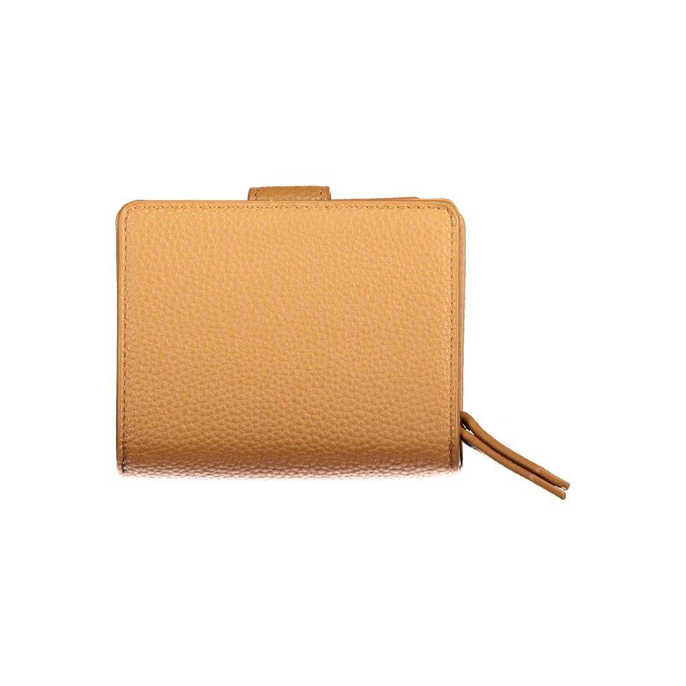 Valentino Brown Polyethylene Wallet