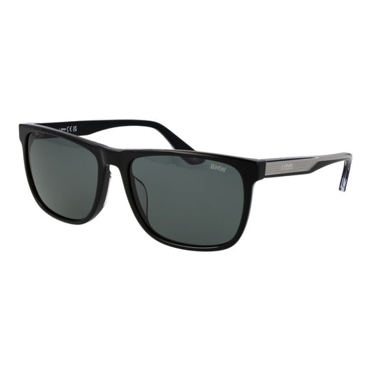 BMW Black Acetate Sunglasses