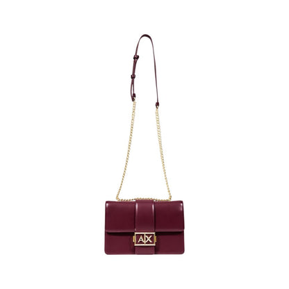 Armani Exchange Bordeaux Polyester Handbag