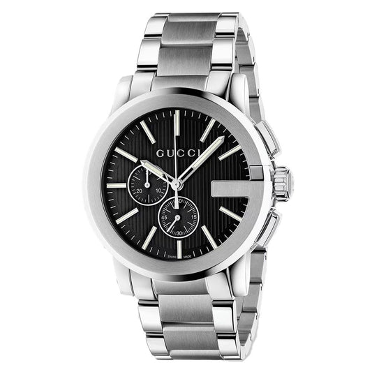 Gucci Gray Stainless Steel Dress Watch