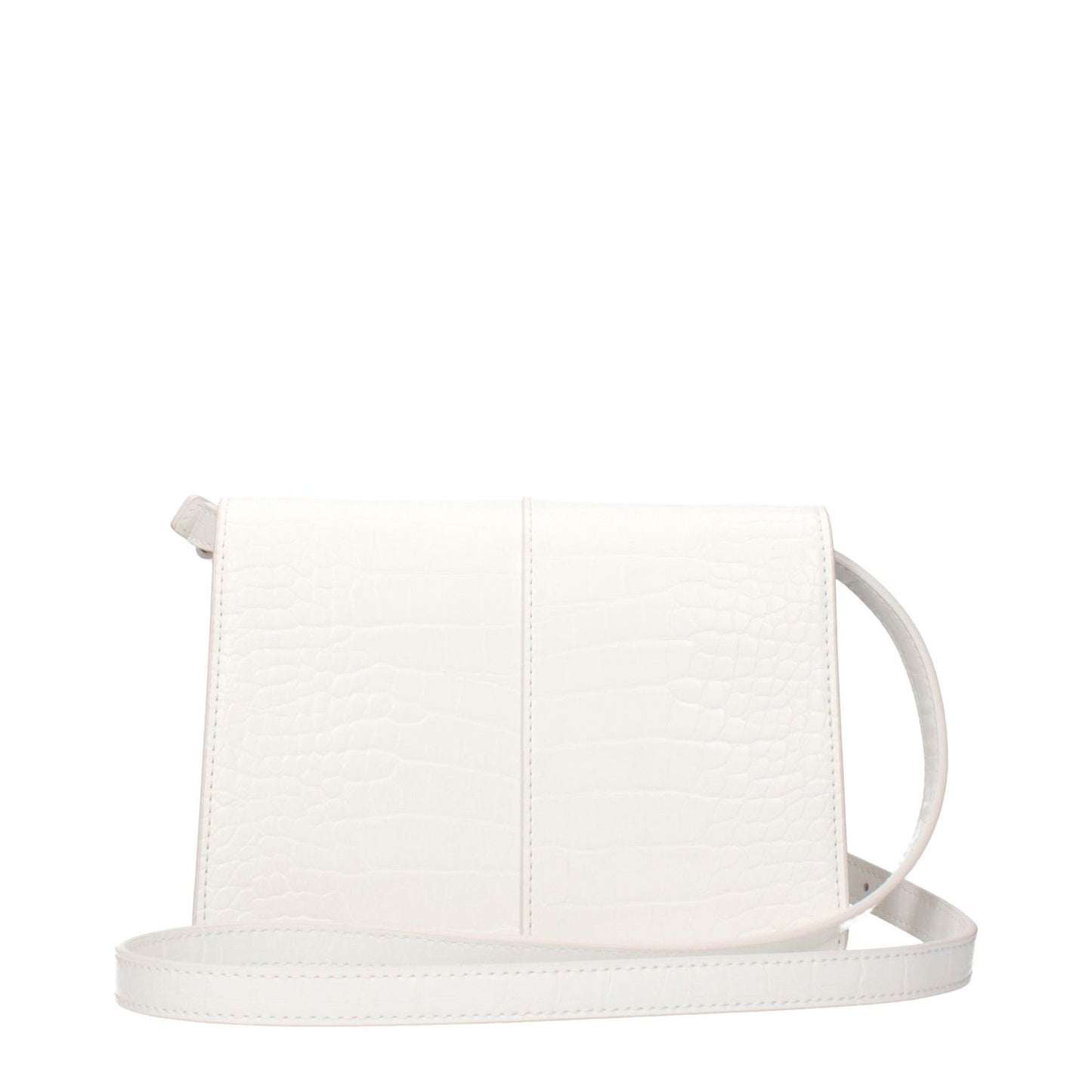 Karl Lagerfeld White Polyethylene Crossbody Bag