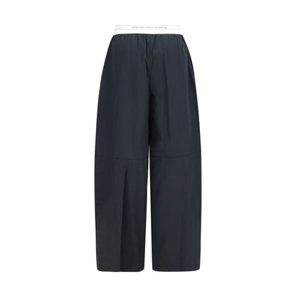 Alexander Wang Black Cotton Casual Pants
