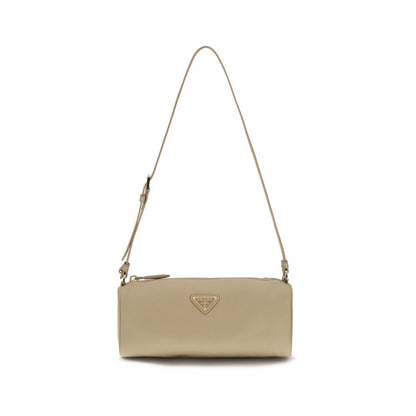 Prada Beige The Re-Nylon Shoulder Bag