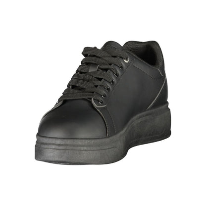 U.S. POLO ASSN. Black Polyester Athletic Sneakers