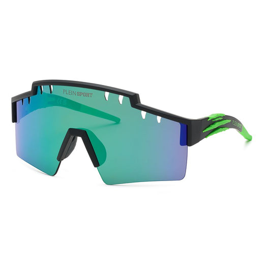 Plein Sport Black Injected Sunglasses