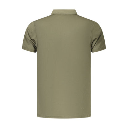 Lotto Green Polyester Polo Shirt