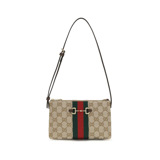 Gucci Beige Fabric Shoulder Bag