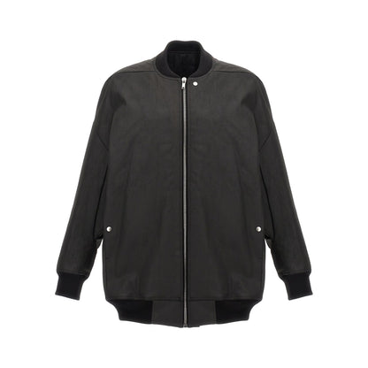 Rick Owens Black Cotton Bomber