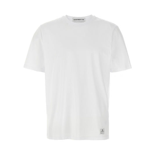 Department 5 White Cotton T-Shirt