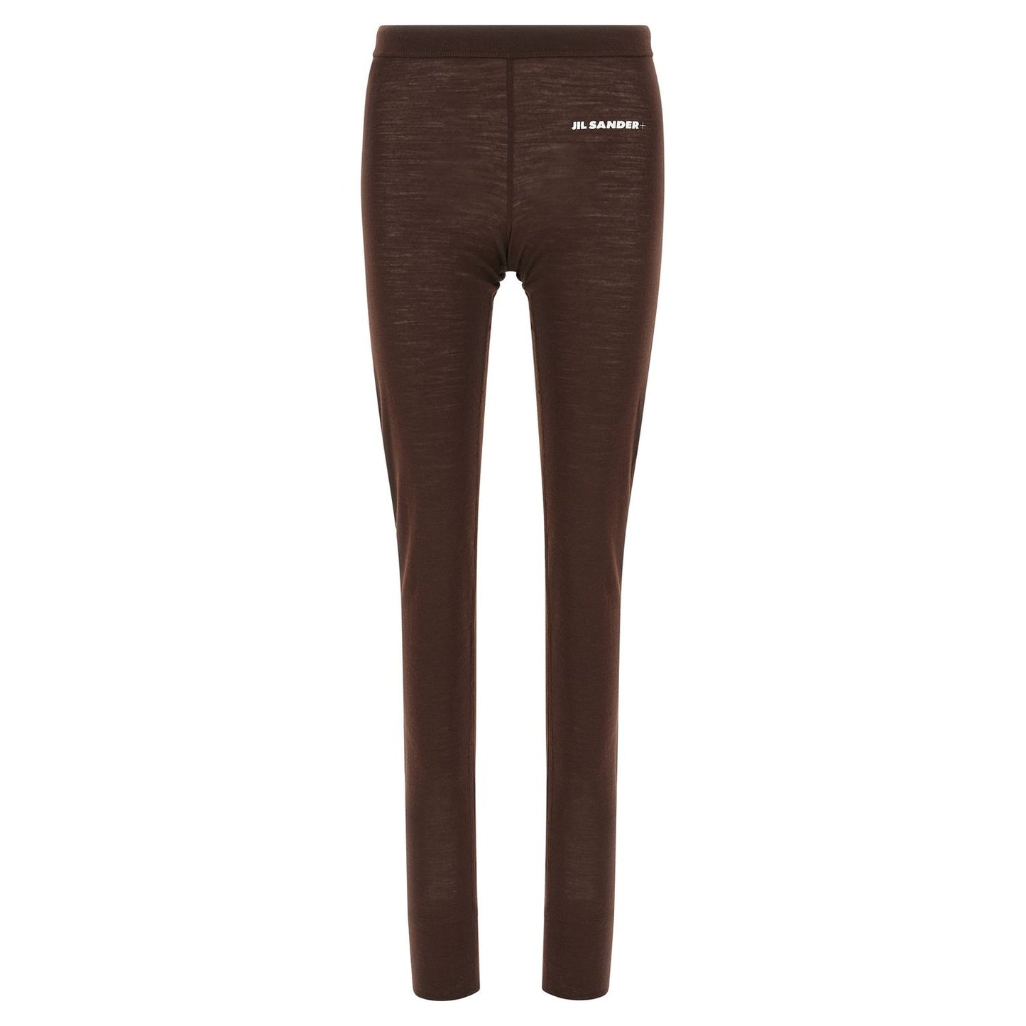 Jil Sander Bordeaux Polyester Leggings