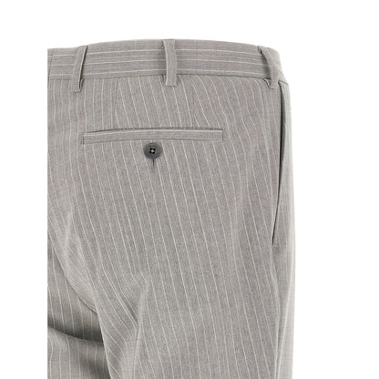 Pal Zileri Gray Polyester Two-Piece Suit