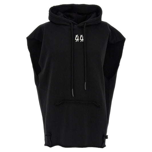 44 Label Group Black Cotton Sweatshirt