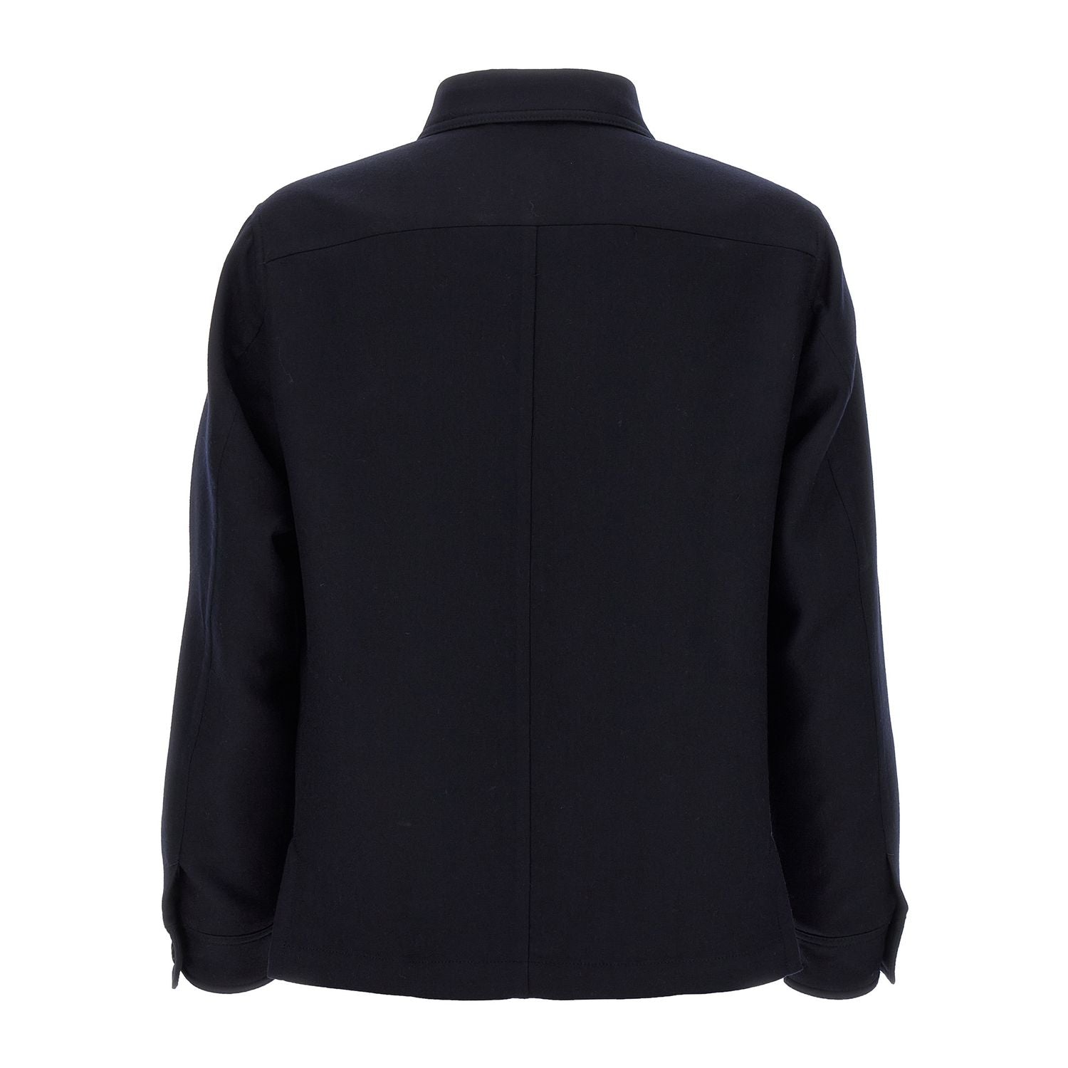 Tom Ford Blue Wool Blouse