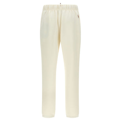Moncler Grenoble White Polyester Joggers (Workout Pants)