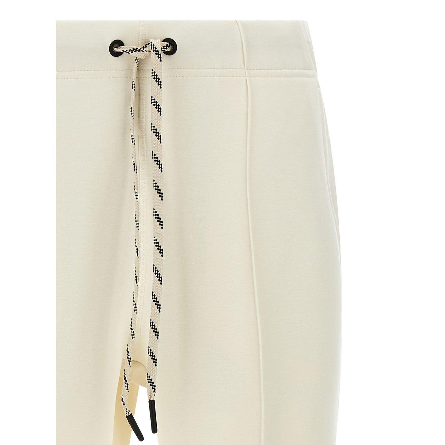 Moncler Grenoble White Polyester Joggers (Workout Pants)