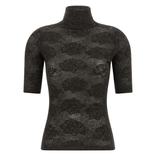 Brunello Cucinelli Brown Silk Cardigan