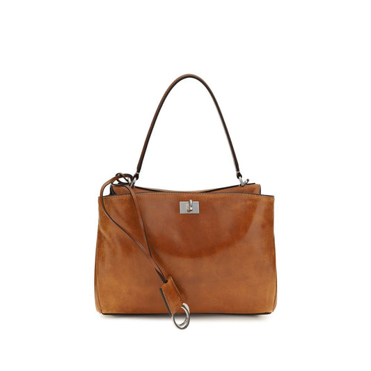 Balenciaga Brown Lamb Ovis Aries Handbag