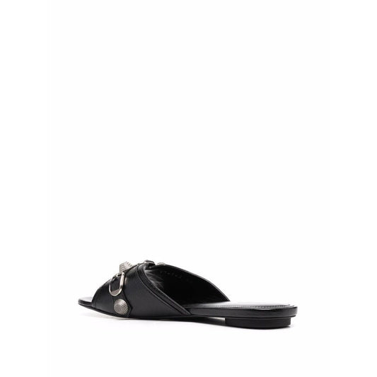 Balenciaga Cagole leather sandals