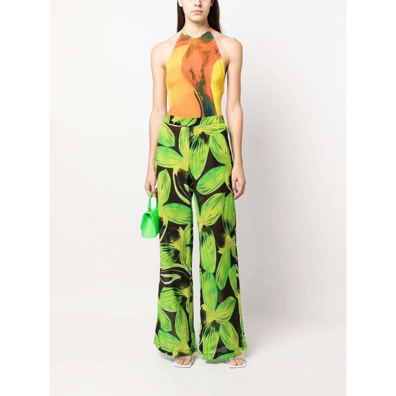 LOUISA BALLOU Trousers Green Trousers