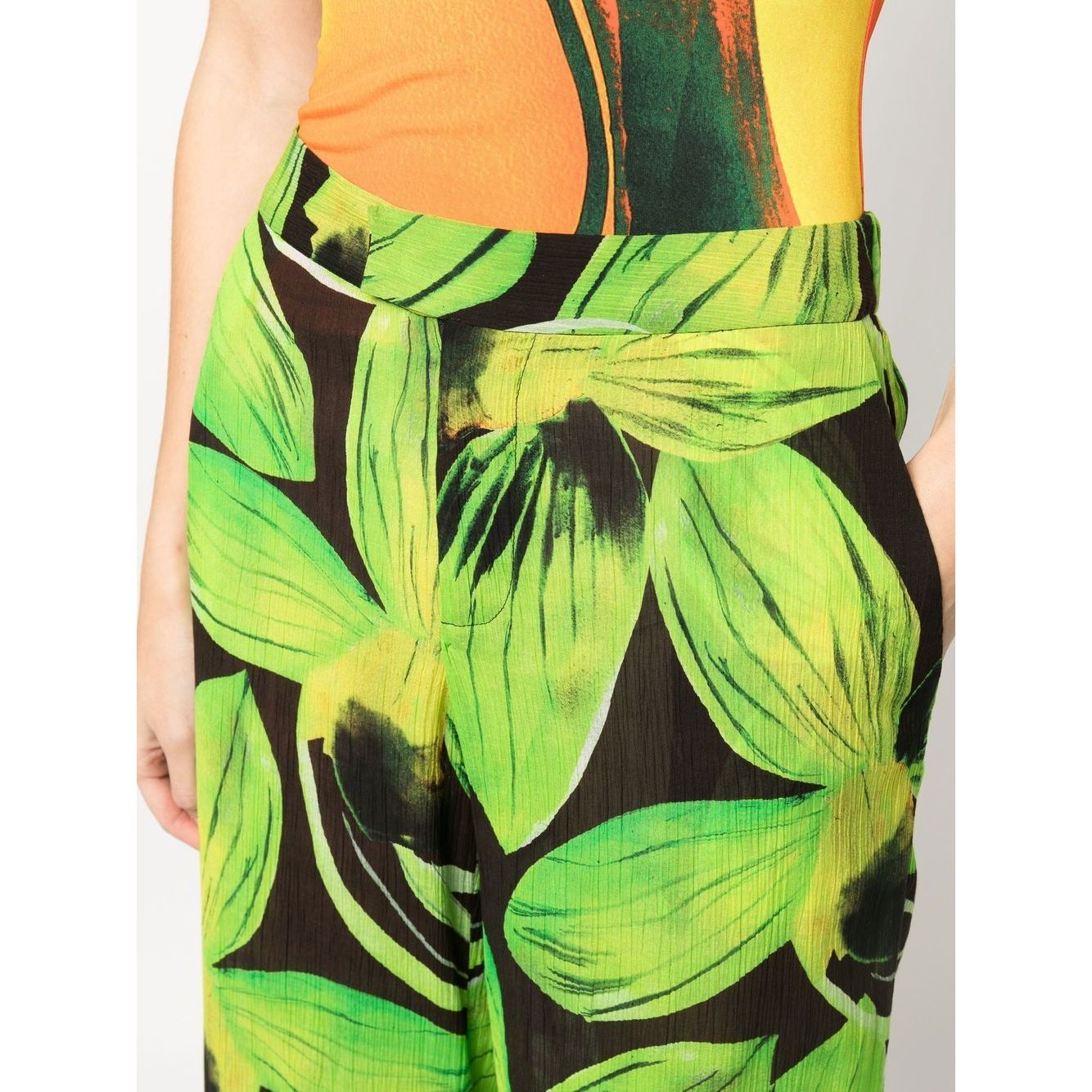 LOUISA BALLOU Trousers Green Trousers